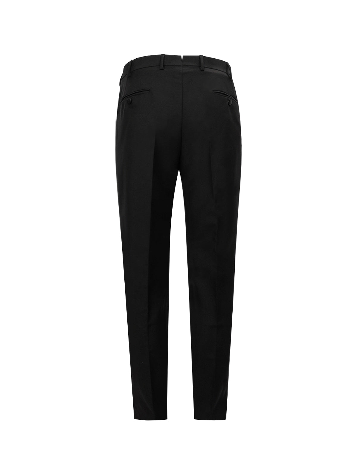 CARUSO Wool-Blend Trouser in Black