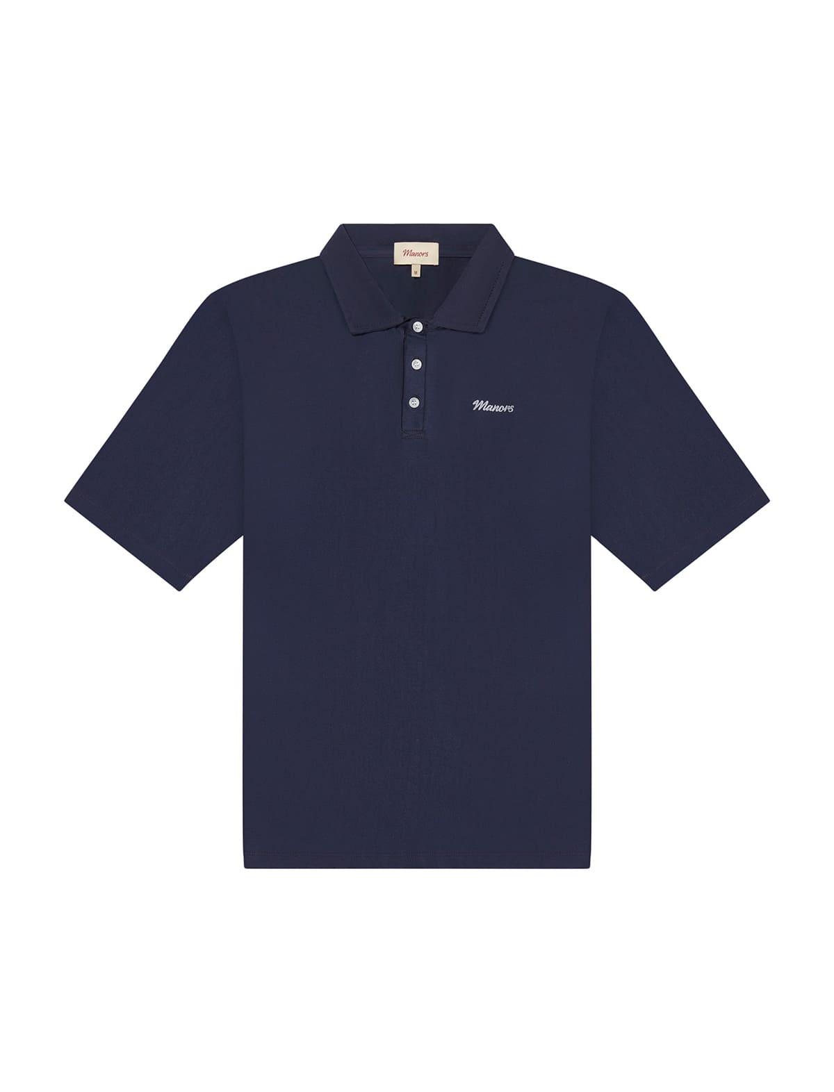 MANORS GOLF Classic Polo Shirt in Navy