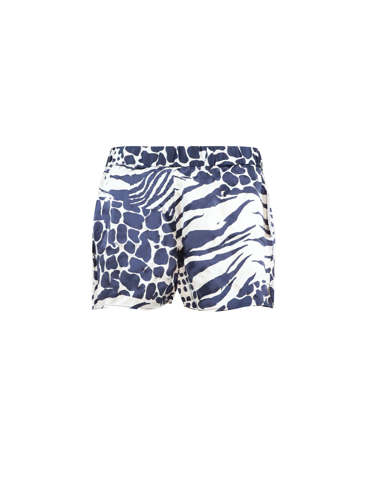 EQUIPMENT Landis Shorts in White/Navy