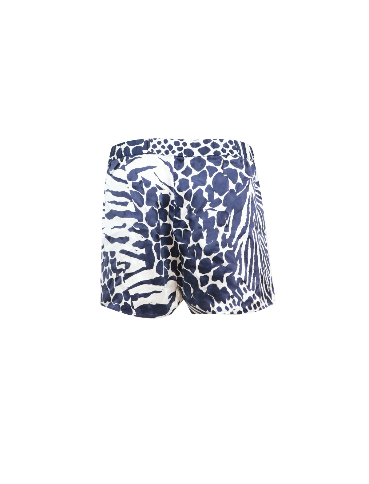 EQUIPMENT Landis Shorts in White/Navy