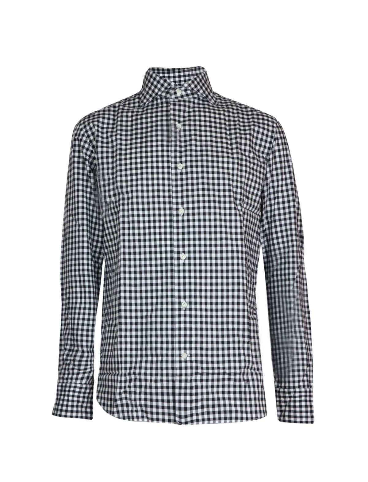 Gabriele Pasini Shirt in Black/White Gingham