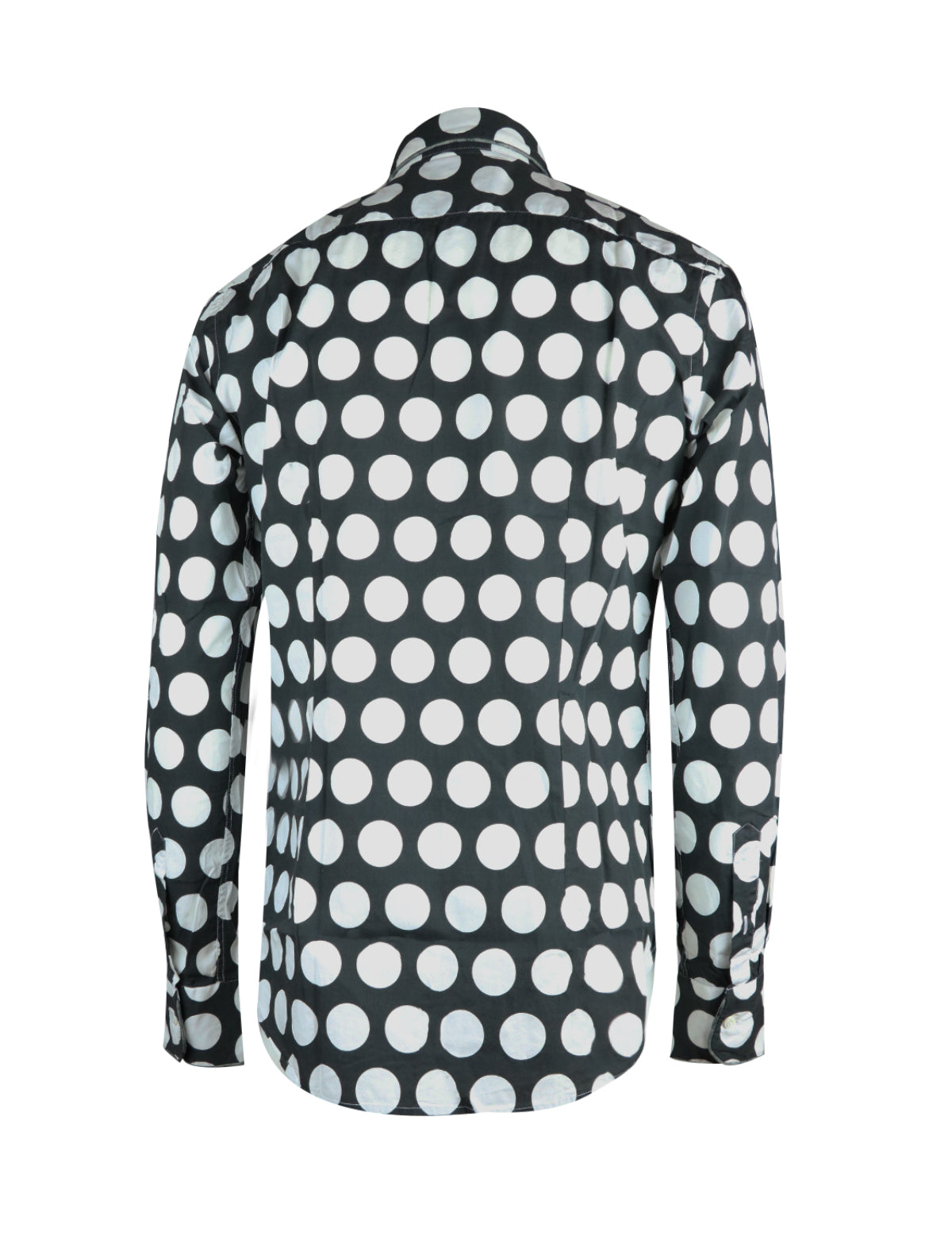 Gabriele Pasini Shirt in Black/White Polka Dots