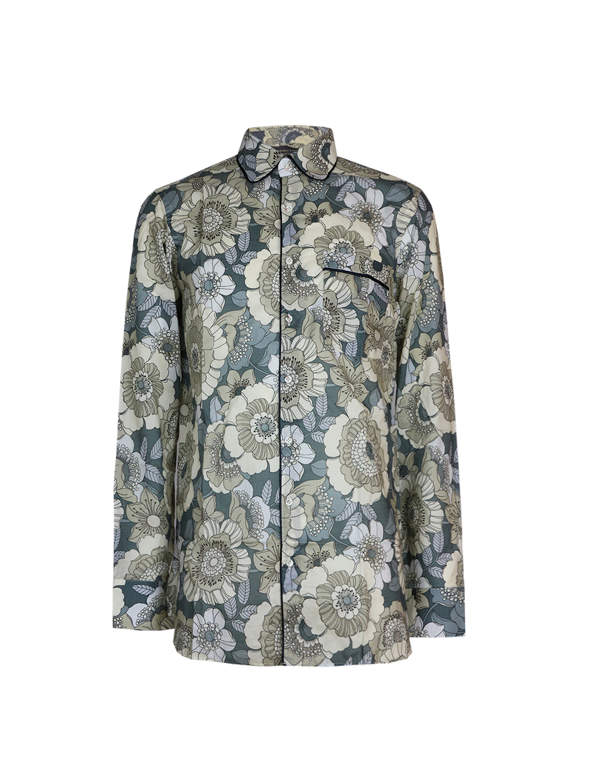 Gabriele Pasini Shirt in Grey Floral