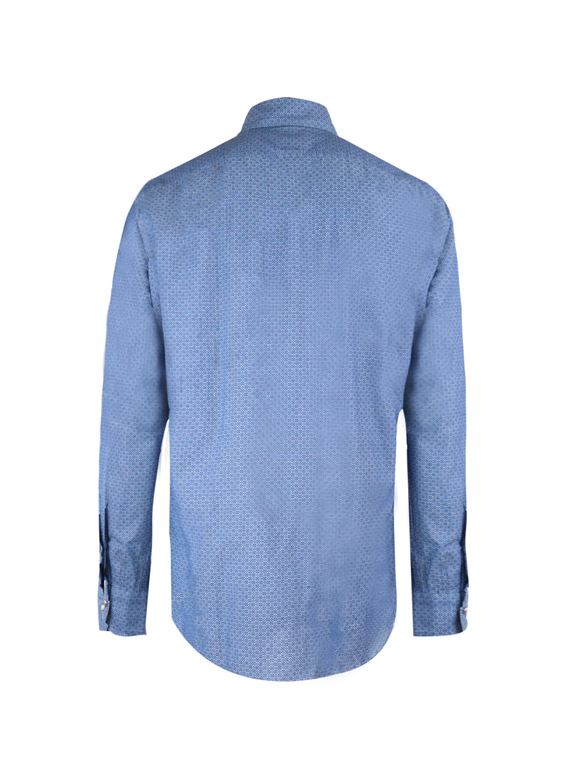 Giannetto Portofino Printed Shirt in Blue