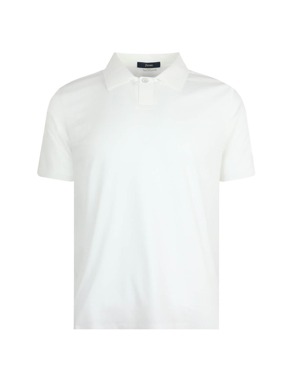 HERNO Superfine Cotton Stretch Polo Shirt | CLOSET Singapore