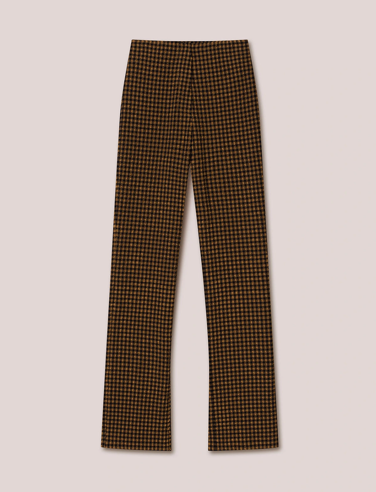 NANUSHKA Juna Stretch Pants in Seeksucker Checks