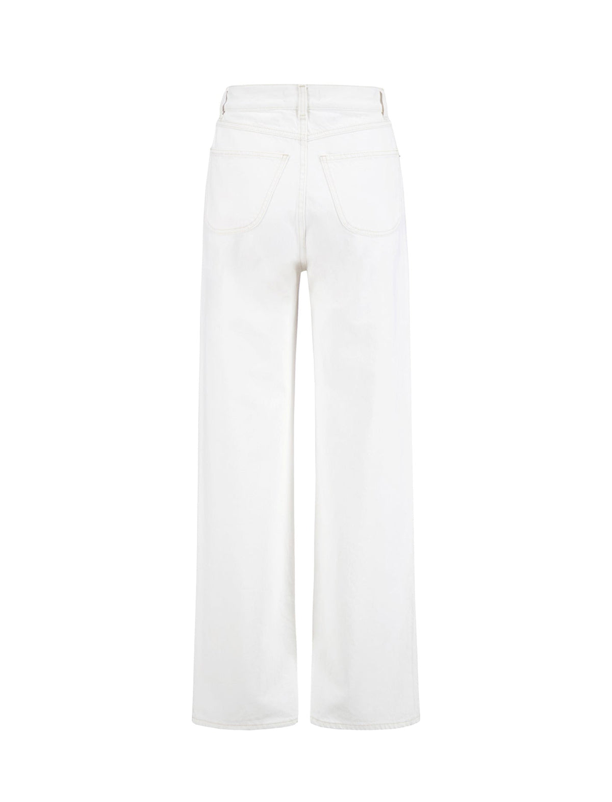 BEAUFILLE Elipse Denim Jeans in White