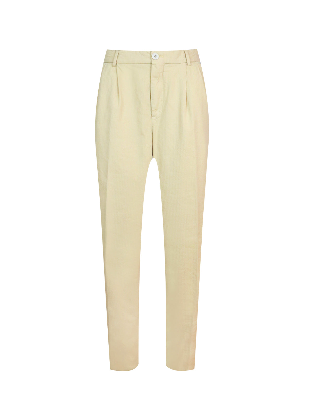 CARUSO Panarea Cotton Pants in Yellow