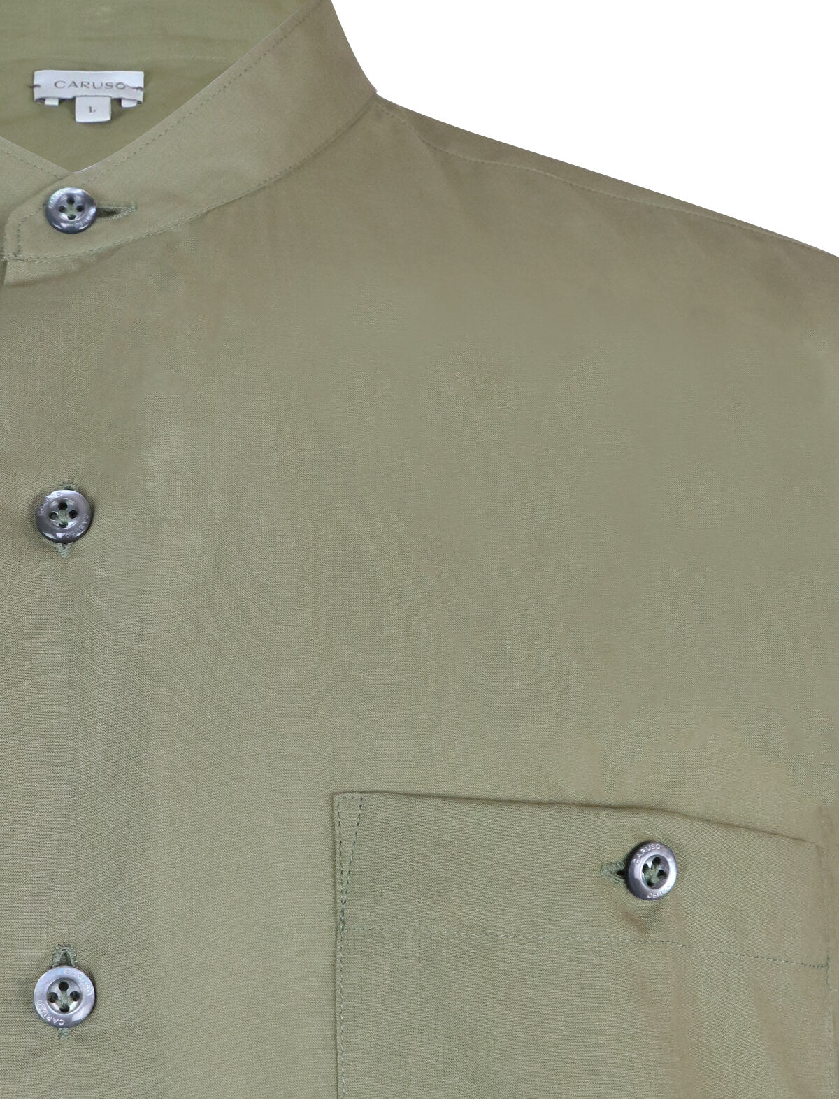 CARUSO Cotton Shirt in Green