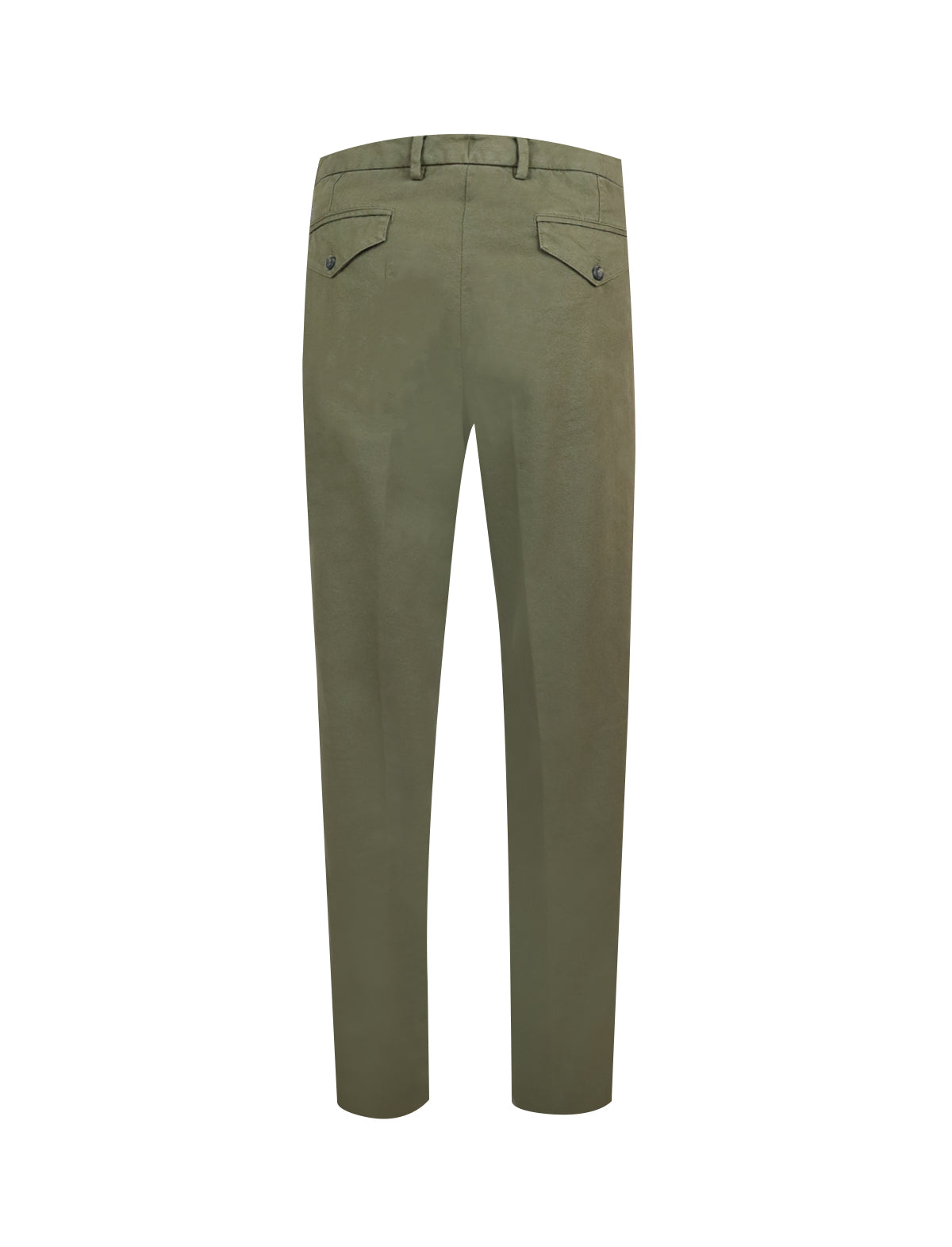 CARUSO Garment-Dyed Pants in Army Green