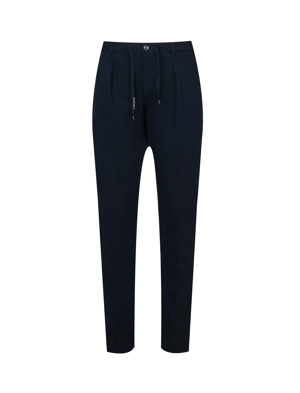 CIRCOLO 1901 Tailored Pants in Blue Navy