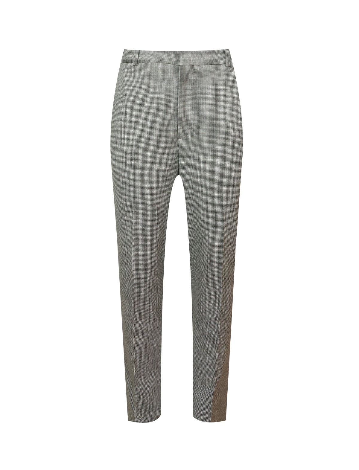 CIRCOLO 1901 Tailored Textured Pants in B&W Micros