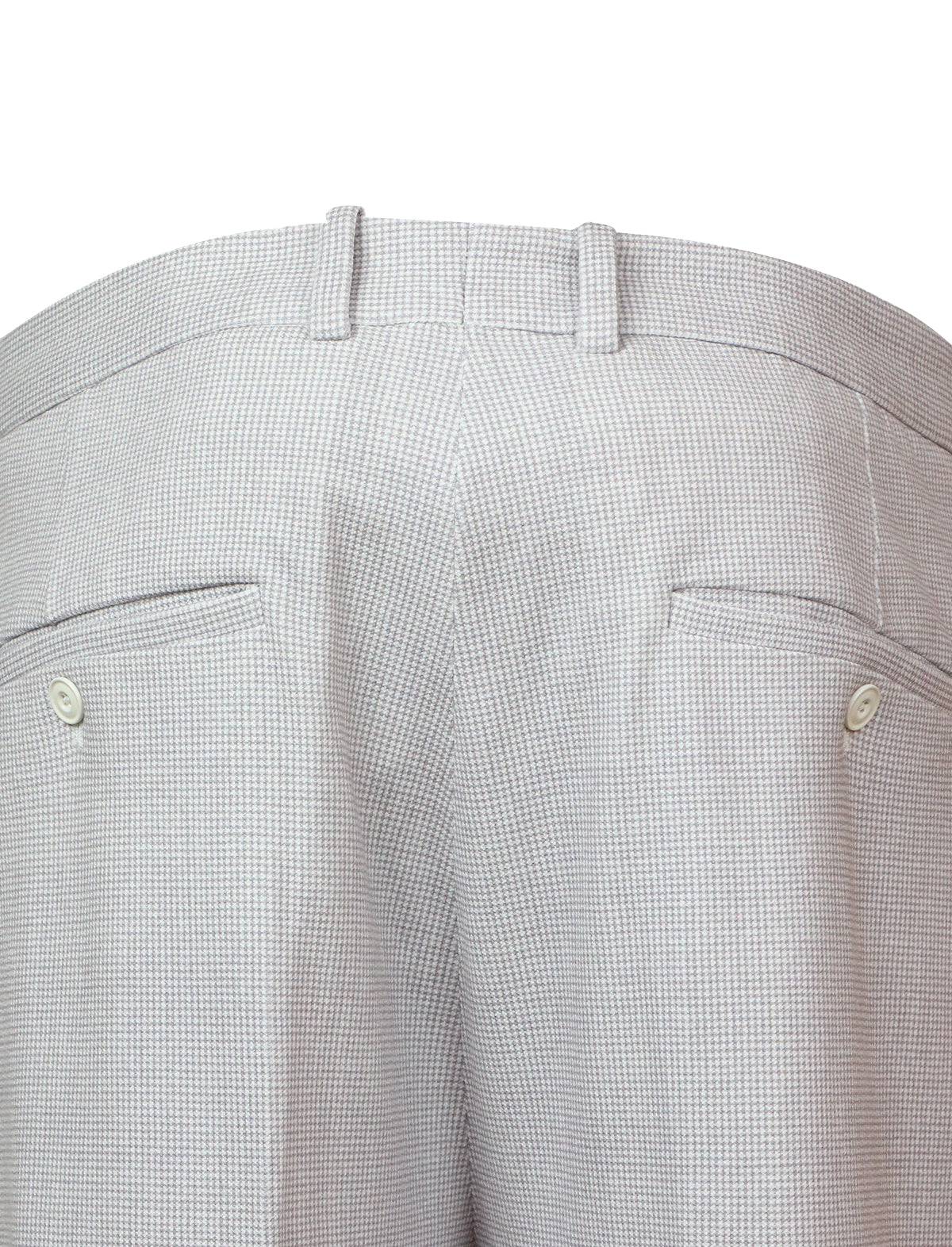 CIRCOLO 1901 Tailored Textured Pants in Light Grey