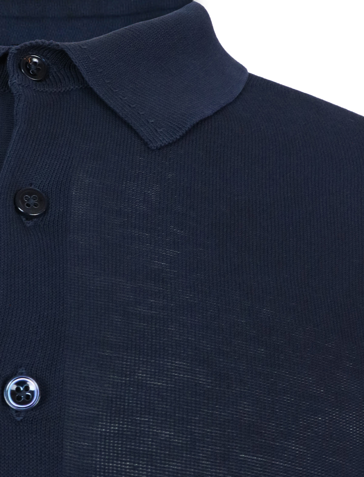 CIRCOLO 1901 Cotton Polo Shirt in Blue Black
