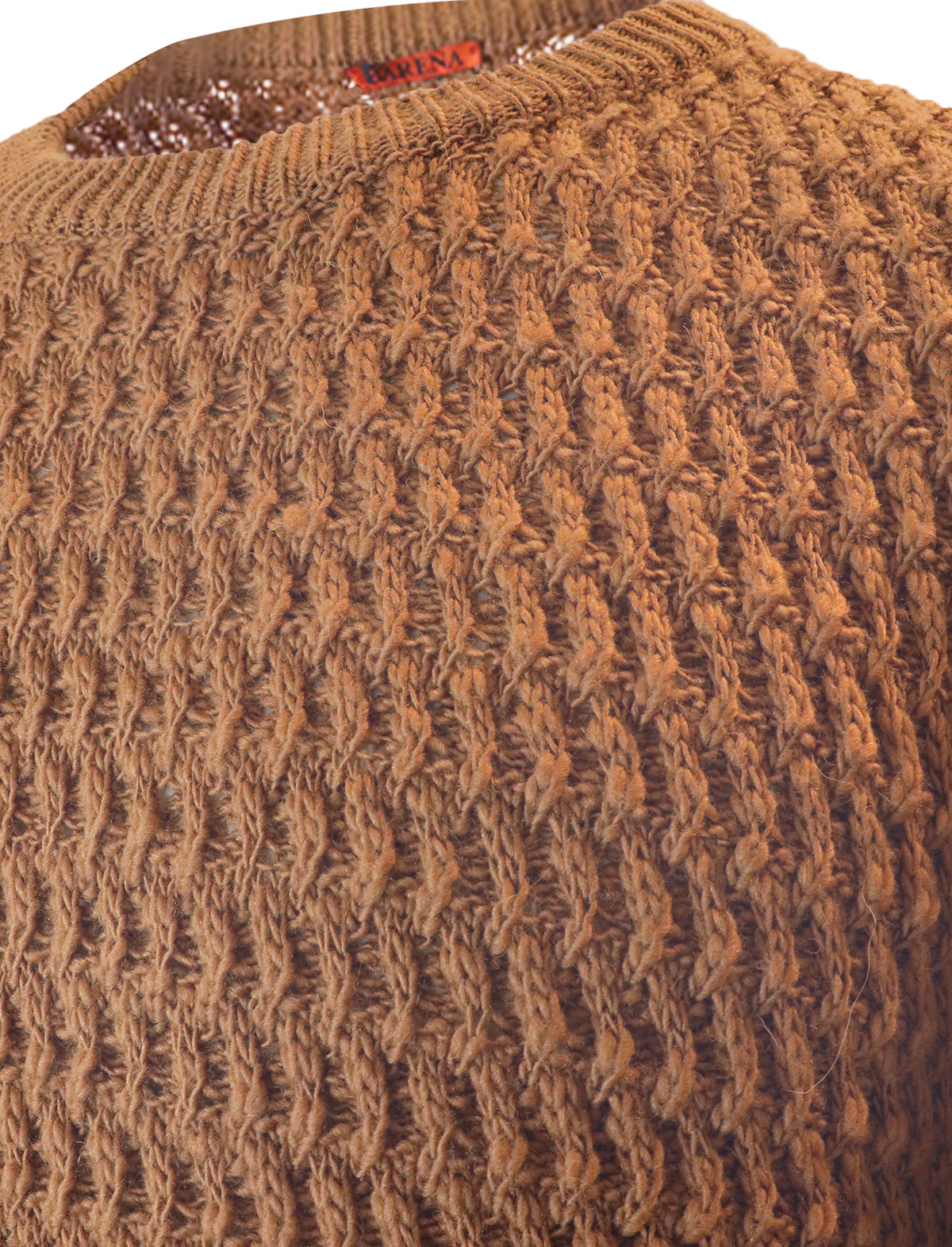 BARENA VENEZIA Textured Wool Sweater in Camel