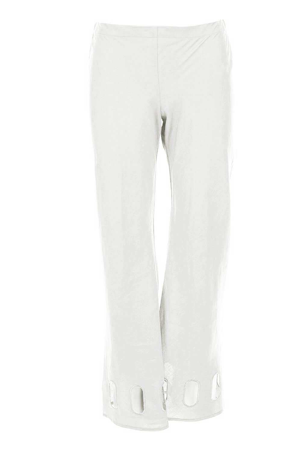 CULT GAIA Kersti Linen-Tencel Pants In Dove | CLOSET Singapore