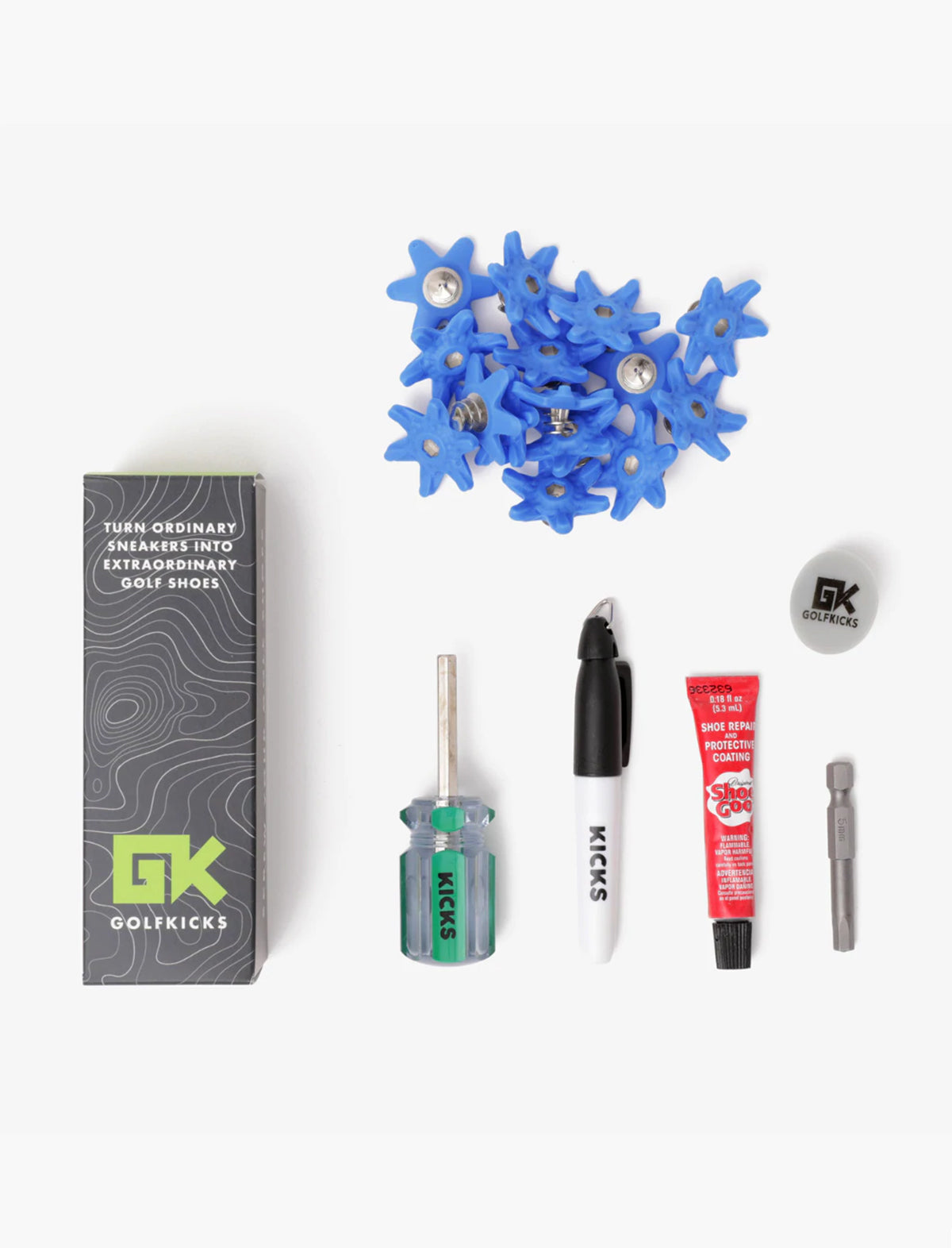 GOLFKICKS Traction Kit in Blue