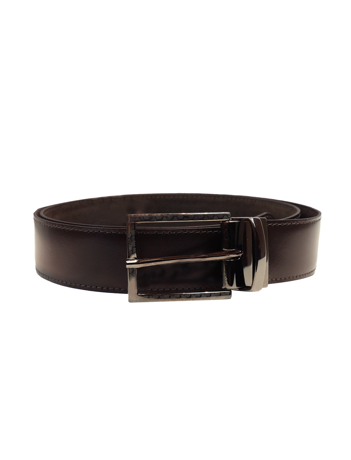 Andrea d'Amico Reversible Suede Leather Belt in Brown