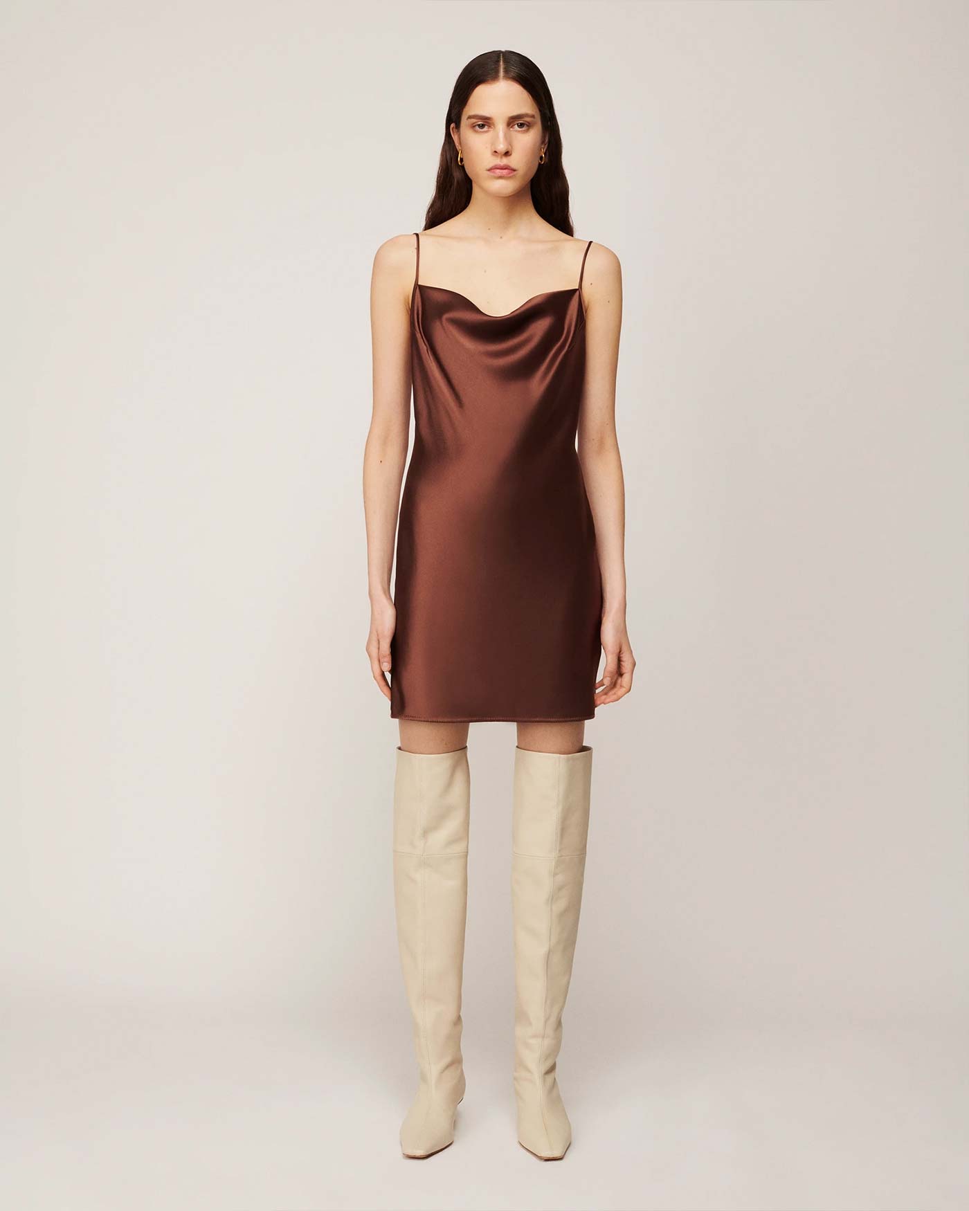 NANUSHKA Lotti Dress In Brown