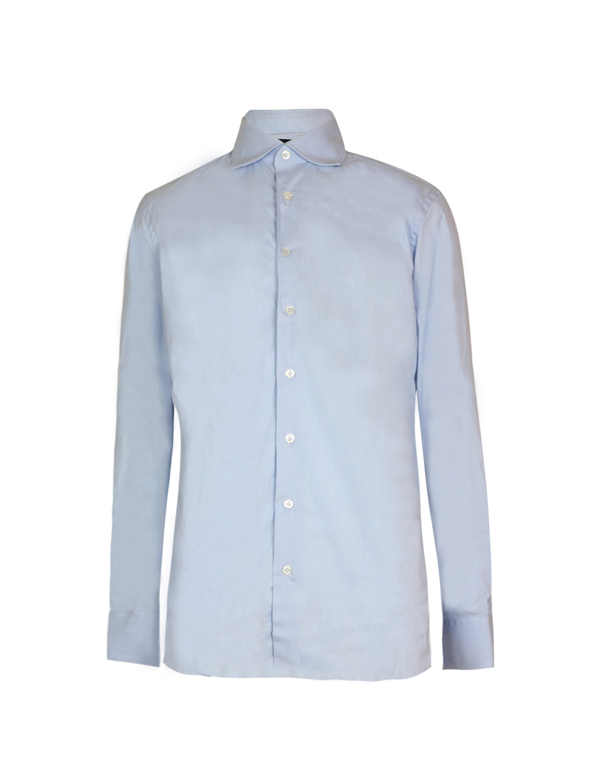 Lardini Cotton-Blend Shirt in Cornflower Blue
