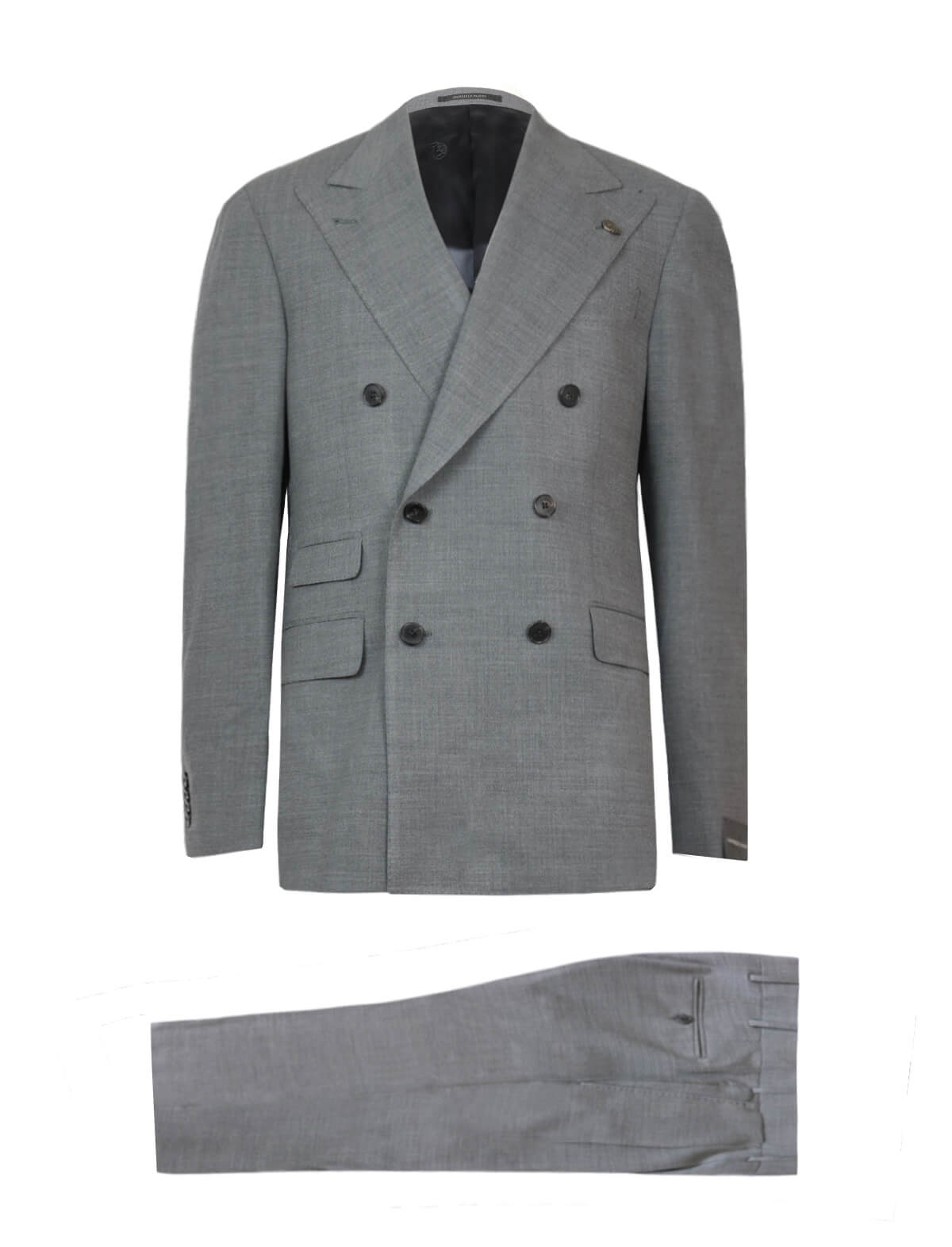 GABRIELE PASINI Modena 2-Piece Double Breasted Suit in Grey