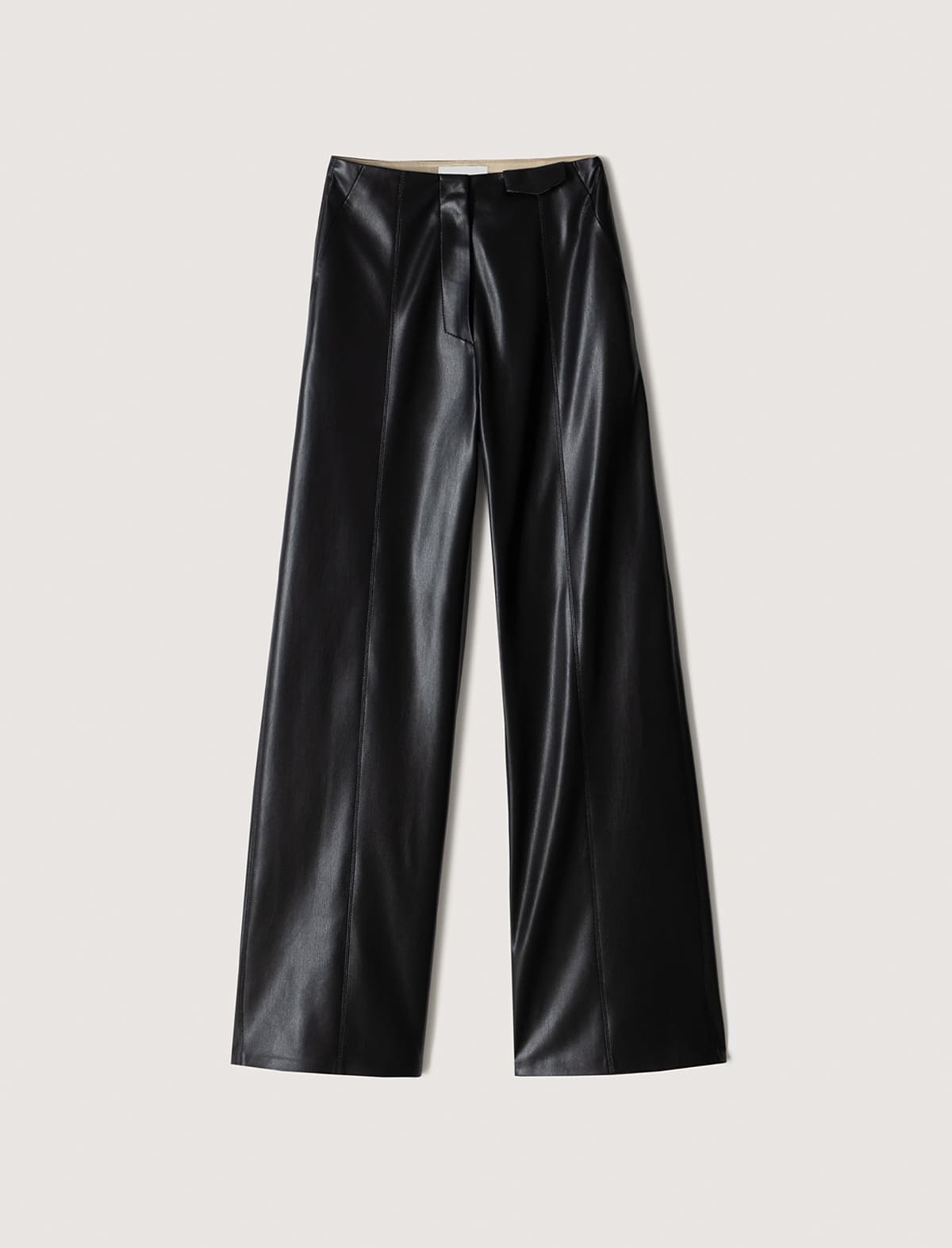 NANUSHKA Namas Vegan Leather Pants in Black