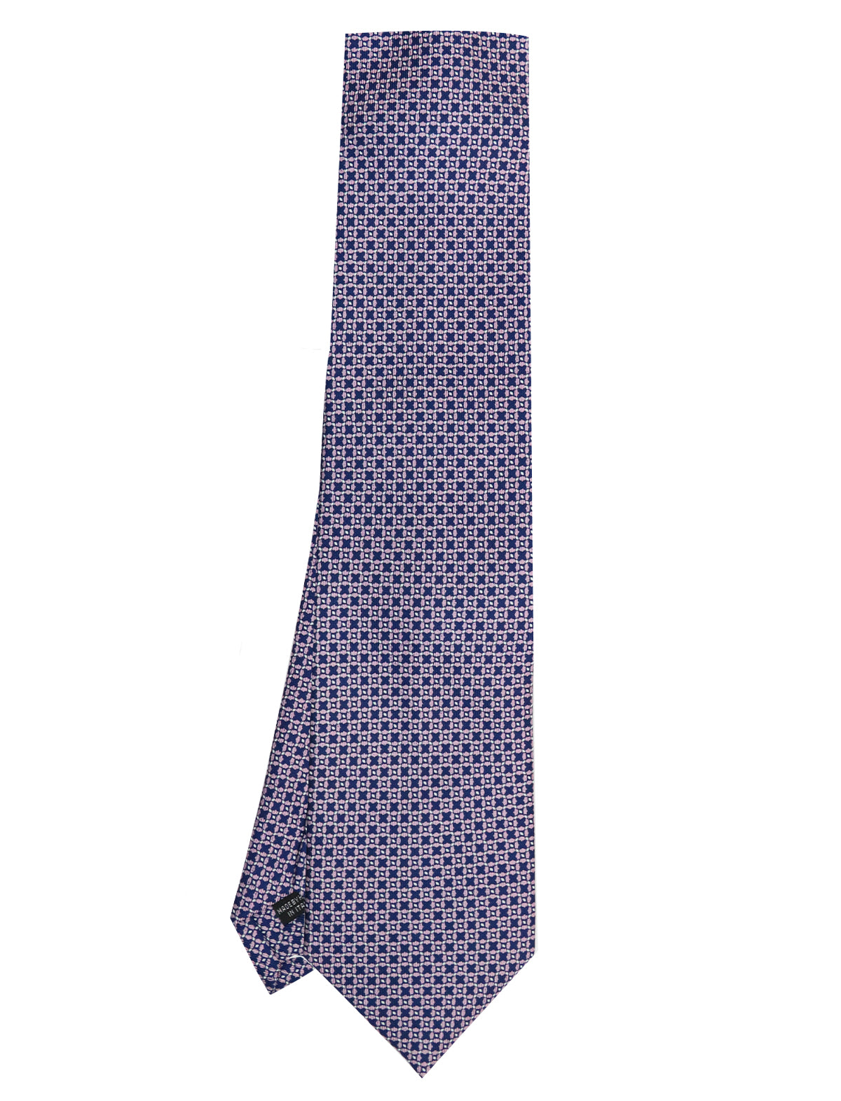 E.Marinella Silk Jacquard Tie in Blue