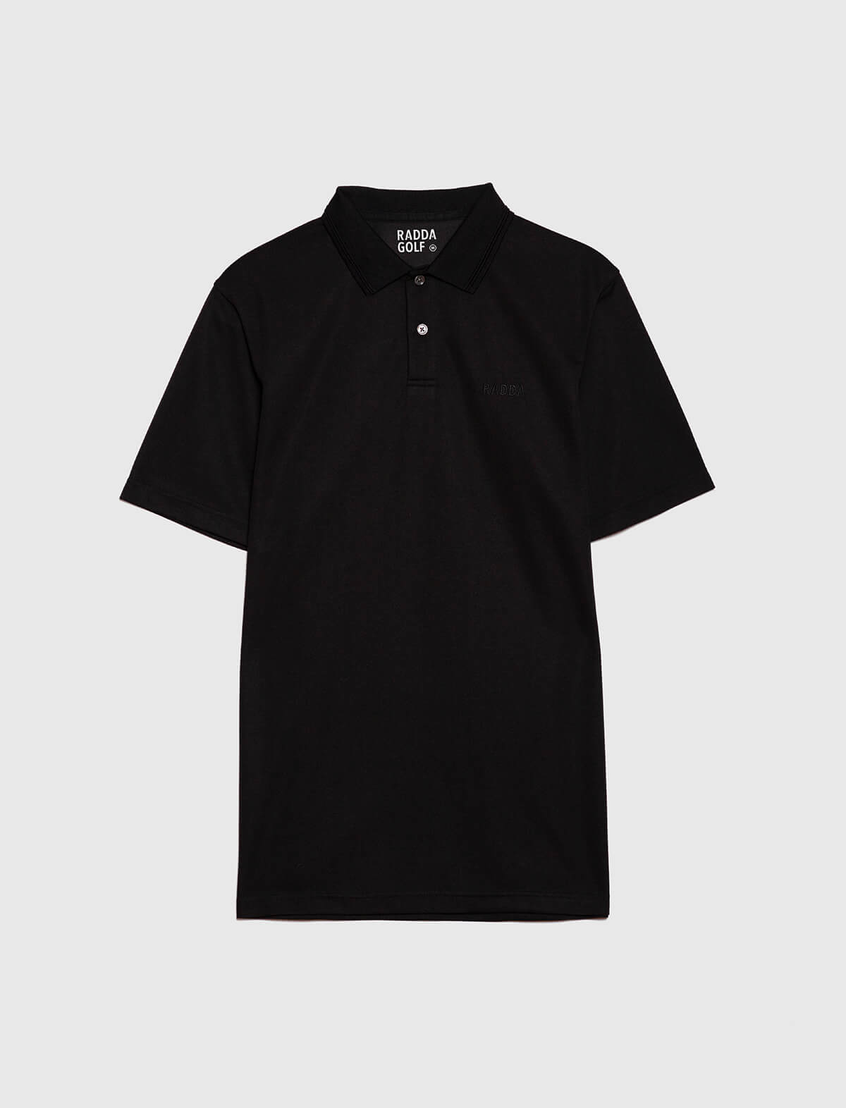 RADDA GOLF Hogan II Polo Shirt in Black