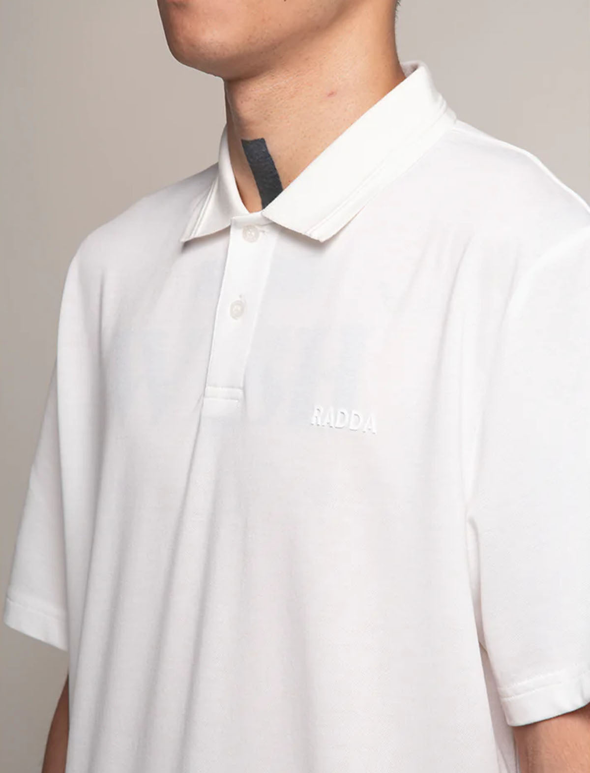 RADDA GOLF Hogan II Polo Shirt in White