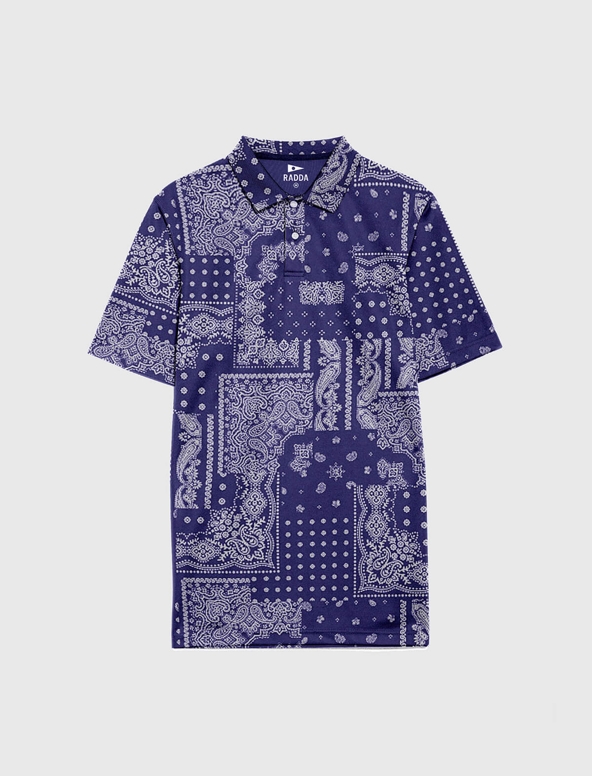 RADDA GOLF North Star Polo Shirt in Indigo