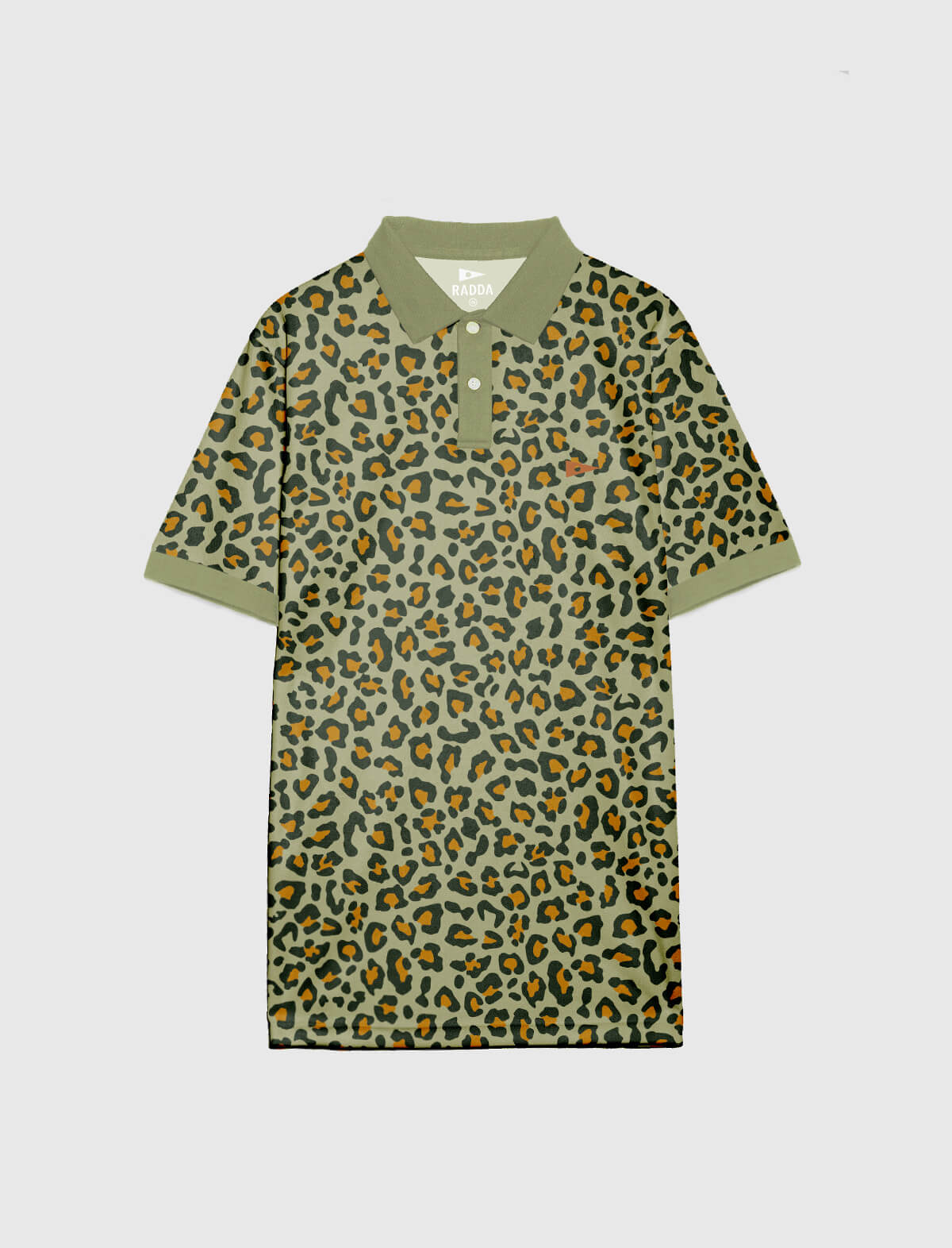 RADDA GOLF Paltabor Polo Shirt in Olive