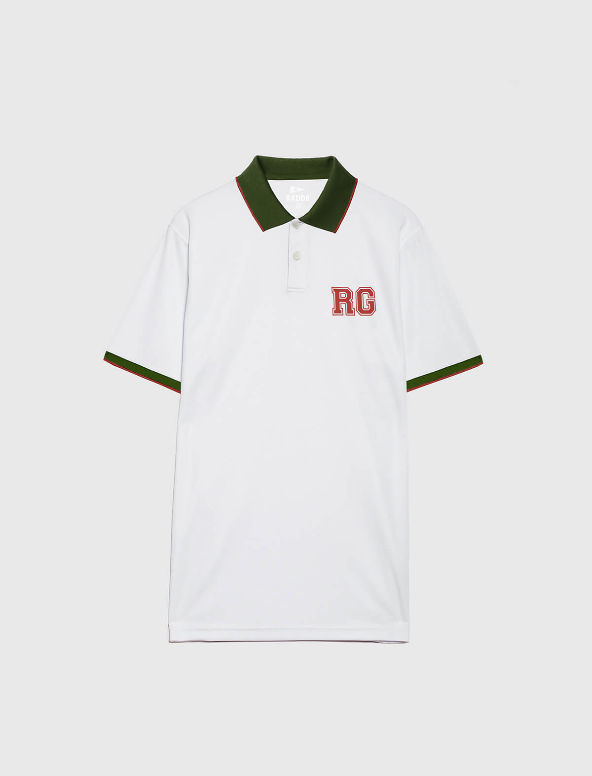 RADDA GOLF Gundam Polo Shirt in White