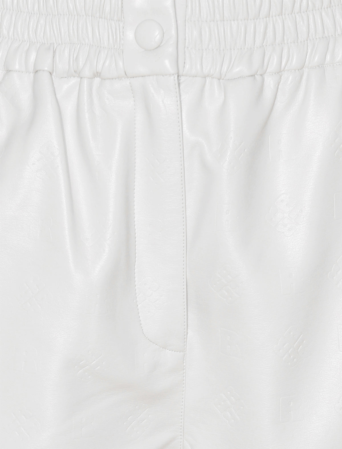 ROTATE Birger Christensen Belina Shorts in Bright White
