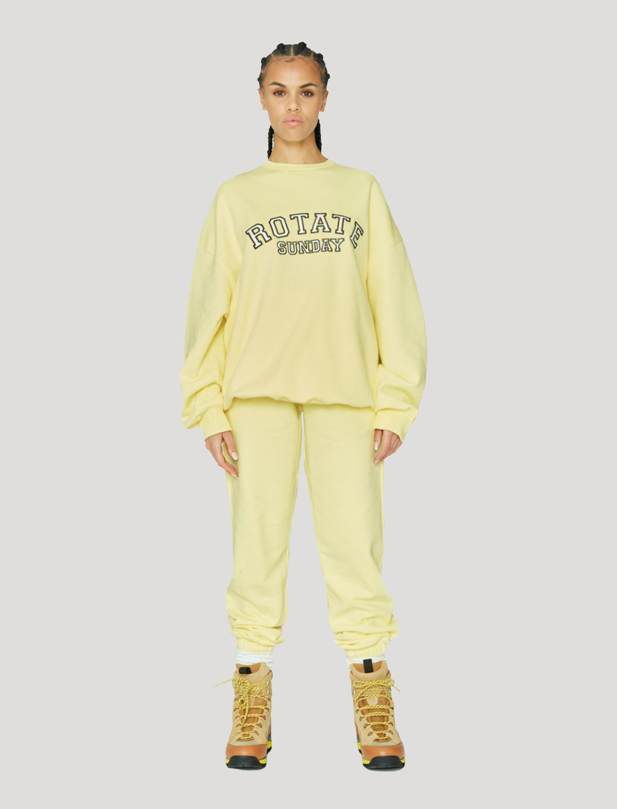 ROTATE Sunday 3 Mimi Sweatpants in Yellow