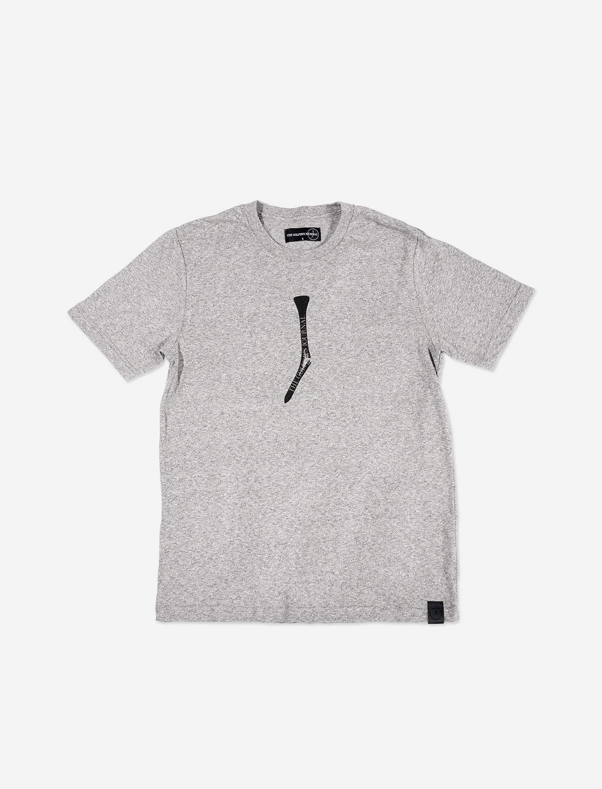 THE GOLFERS JOURNAL The Split T-Shirt in Grey