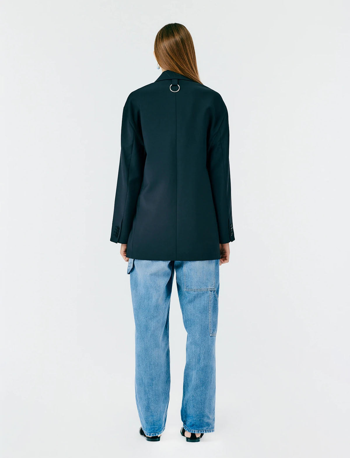 Tibi tropical wool on sale blazer