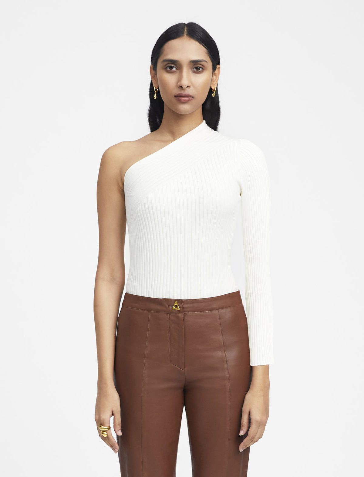 AERON ZERO305 Long Sleeved Top in Creme