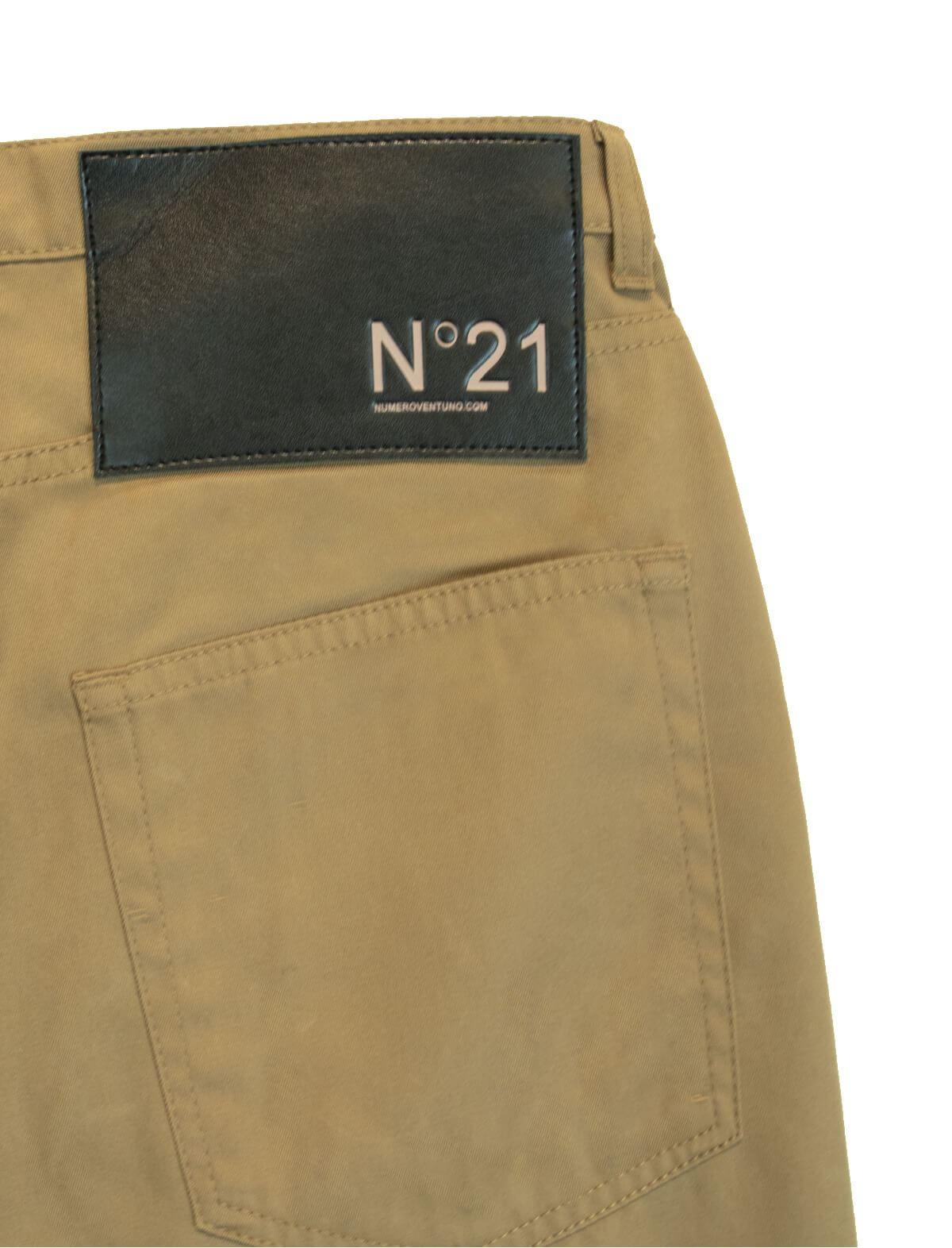 Nº21 Low-rise Straight Jeans In Warm Beige | CLOSET Singapore