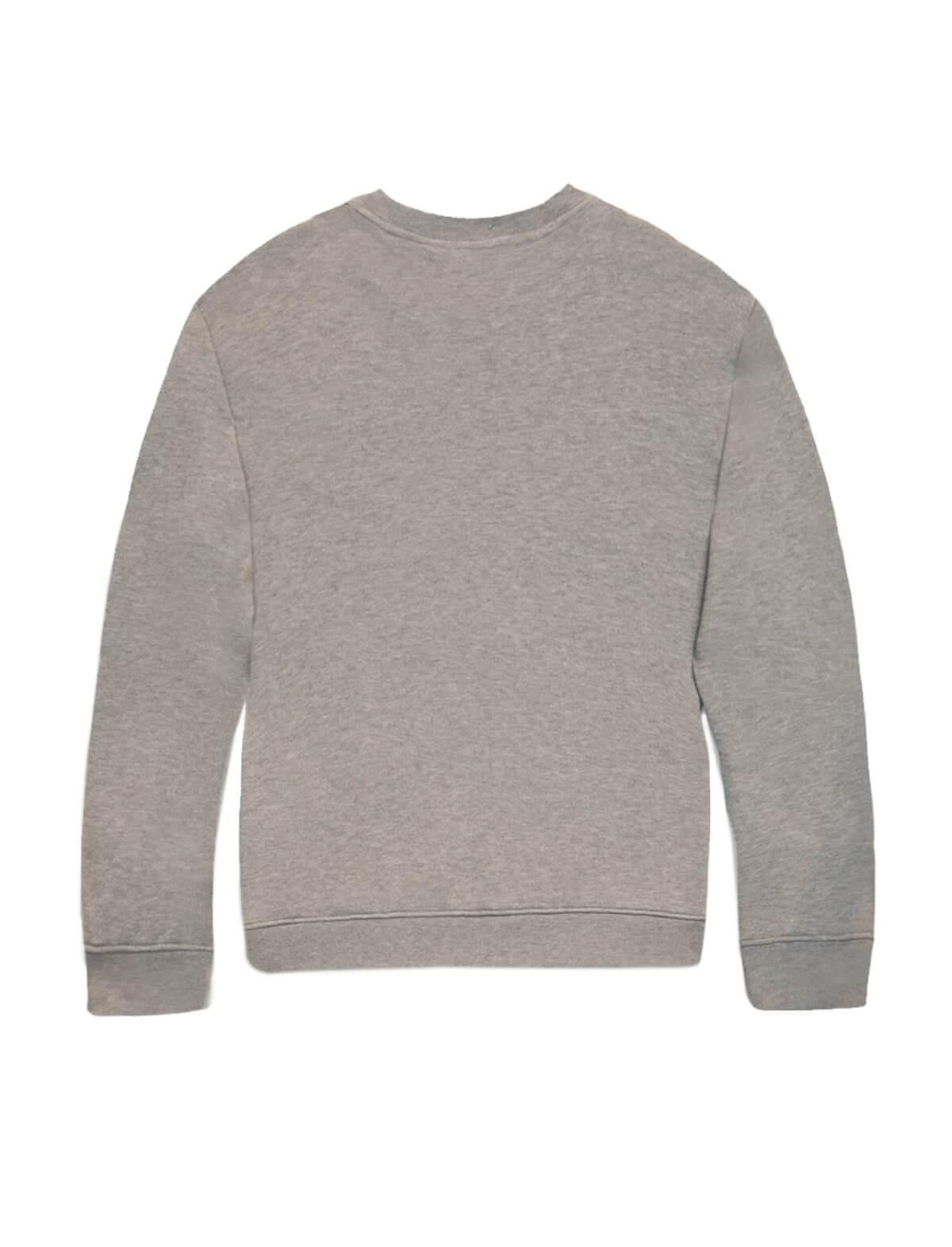 Nº21 Logo Cotton Sweater In Grey | CLOSET Singapore