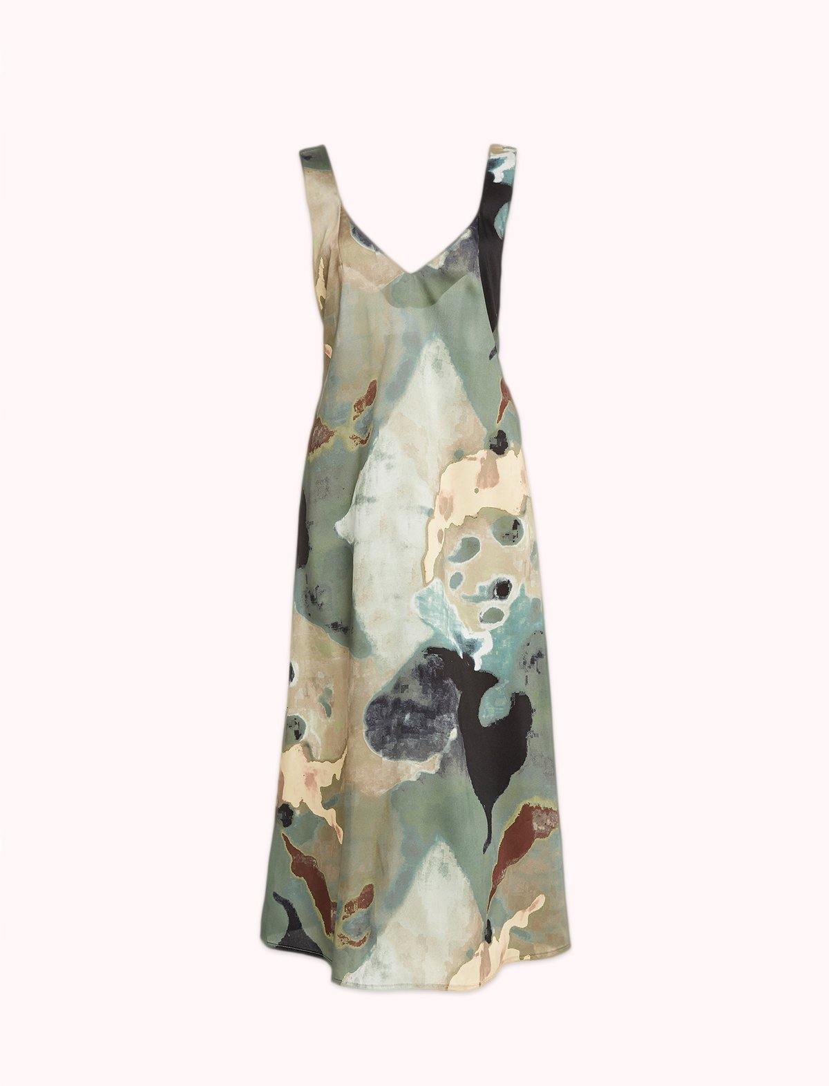 BEAUFILLE Rohe Dress In Print | CLOSET Singapore